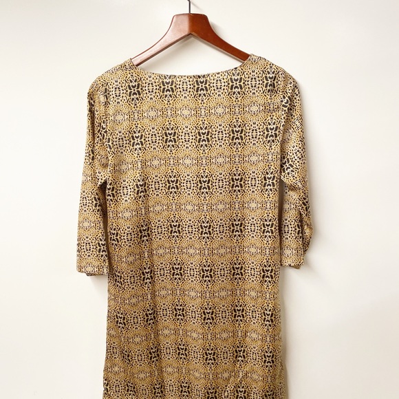 MNG BY Mango Tiger Print Dress Size 4 - Picture 2 of 4